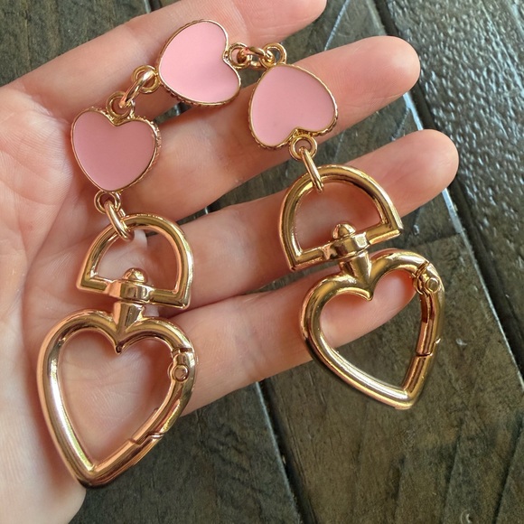 Red Heart Bag Charm Handbag Extender, New - Picture 5 of 8